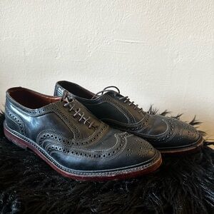 Allen Edmon  Classic Black Brogue Men's Shoes